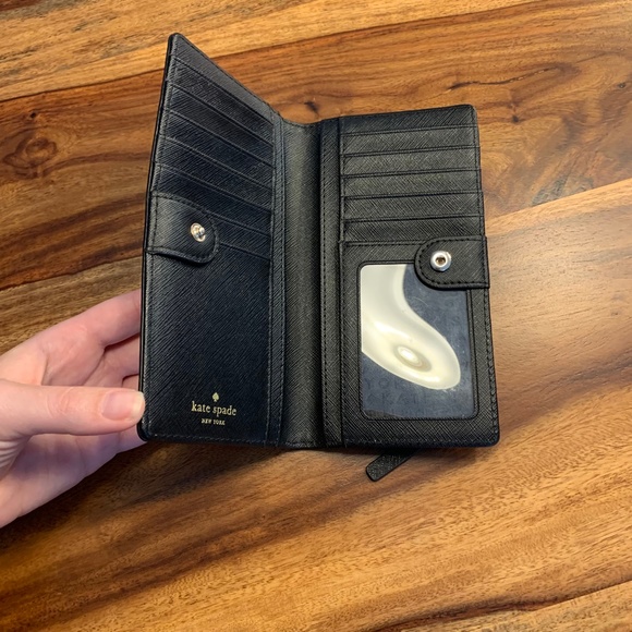 Kate Spade Black Wallet - Picture 3 of 5
